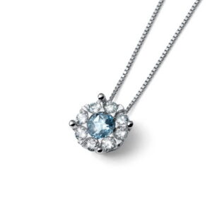 P34 18kt Aquamarine & DIA
