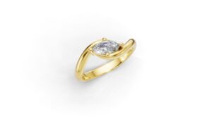 Elegance in Marquise - Laboratorijski dijamanti