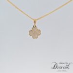Djetelina sedef - 14kt zlato