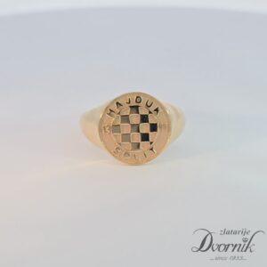 Hajduk pečatnjak - 14kt zlato